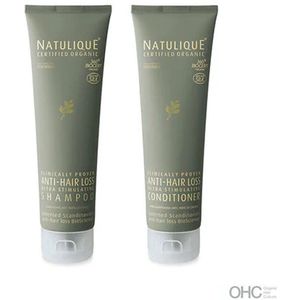 NATULIQUE DUO PACK - Anti Hair Loss Shampoo + Conditioner 2 x 150ml
