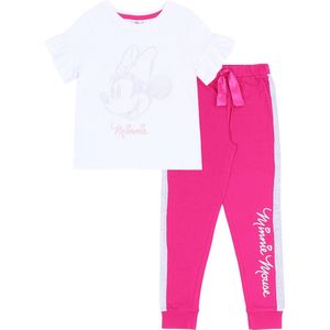 Wit-roze trainingspak voor meisjes Minnie Mouse DISNEY