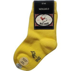 Bonnie Doon sokken maat 19/22 lemon