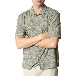 Fat Moose Float Jacquard Overhemd Heren - Maat S