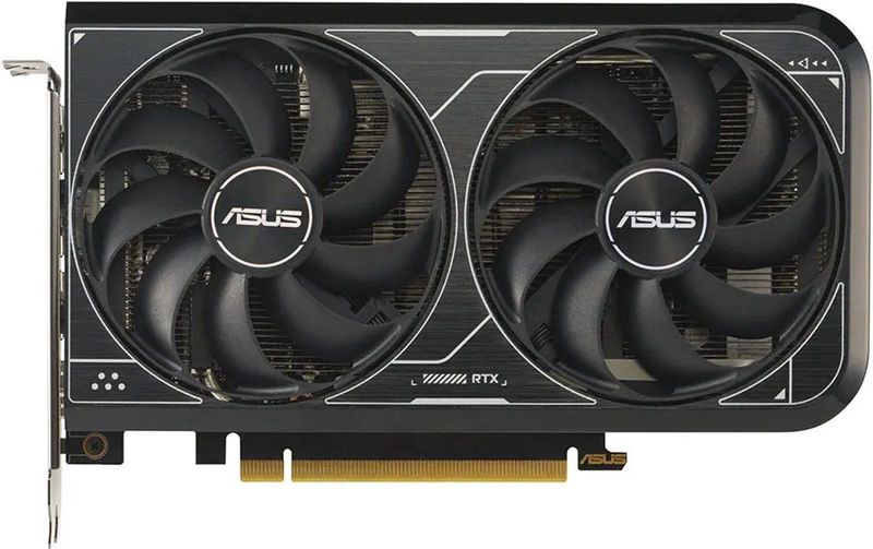Asus - RTX 4060 OC V2 - Grafische Kaart - Zilver - 8GB GDDR6