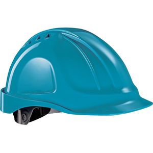 SIR SAFETY ABS 901 Veiligheidshelm Lichtblauw Bouwhelm - Elektrische Isolatie 1000 V - Schroefratel - Gehoorbescherming Compatibel