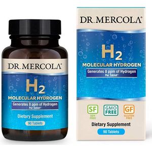 Dr. Mercola - H2 - Moleculaire Waterstof - 90 Tabletten
