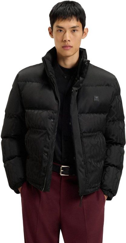 Hugo Boss - Balto Pufferjas - Zwart - Winterjas
