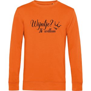 Sweater Wijntje-Oranje - Zwart-XXL