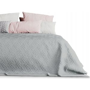 AmeliaHome - Ophelia - Dekbedovertrek - Grijs - 240x260 cm