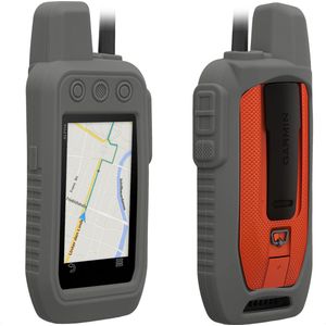 kwmobile Hoesje - Geschikt voor Garmin Alpha 300/200 - Grijs
