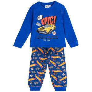 Hot Wheels Pyjama Jongens – Officiële Kinderpyjama met Auto Print – Comfortabel