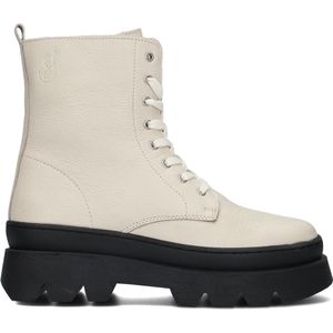 So Jamie Ch11138 Veterboots - Laarzen Met Veters - Meisjes - Beige - Maat 38