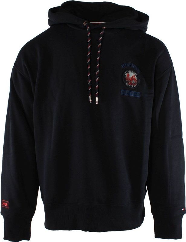 Tommy Hilfiger - Desert Sky Hoody - Heren Hoodie - Blauw - Katoen