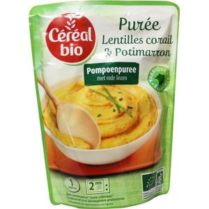 Cereal Puree linzen / pompoen 250 gram