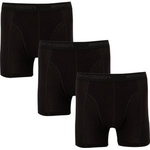 Boxershort- Onderbroeken Heren - Super zacht - Antibacterieel - Perfect draagcomfort - Katoen - 3 stuks - Zwart - M