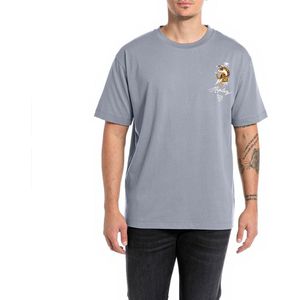 Replay M6885 .000.2660 T-shirt Met Korte Mouwen Grijs M Man