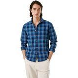 Pepe Jeans - PM3090823 - Blauw Shirt - Casual - Lange Mouwen - Katoen