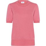 Saint Tropez - Mila SZ SS - Gebreide Trui - Roze - Ronde Hals