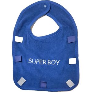 ISI MINI - Slabbertje - superboy - Marine blauw