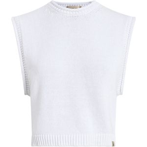 Calvin Klein Top Linen Blend Loose Sw J20j225226 Brilliant White Dames Maat - XS