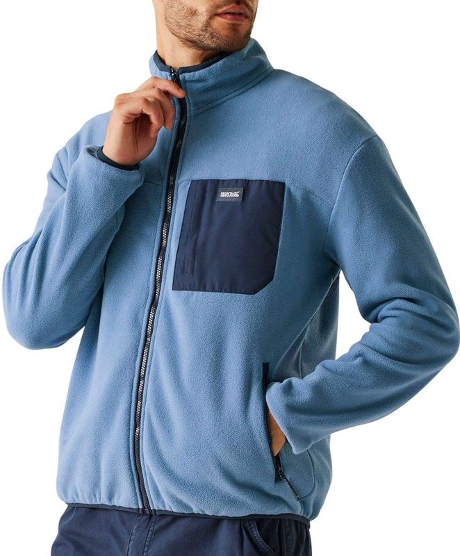 Regatta - Frankie - Fleece - Volledige Rits - Heren - Gerecycled Polyester
