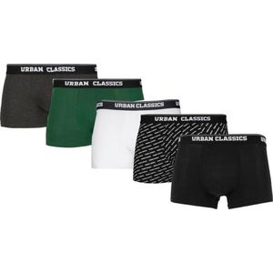 Urban Classics - 5-Pack Boxershorts set - 4XL - Multicolours