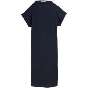 Tom Tailor Denim - Midi-jurk - Effen - Opstaande Kraag - Soepel