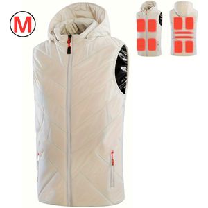 Bovista Verwarmde Bodywarmer - Heated Vest - Elektrische Bodywarmer - Extra Warm - Wit - Vrouwen - Maat XS