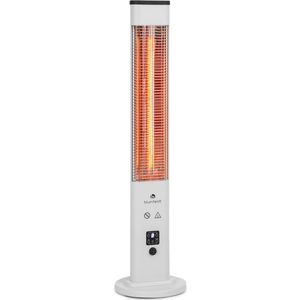 Klarstein Infraroodverwarming, Stralingsverwarming Voor Binnen, Infraroodverwarming, Veilige Elektrische Verwarming Met Kantelbeveiliging, Energiezuinige Verwarming Met Ip65, Terrasverwarmer, 1200 Watt
