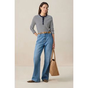 Sissy-Boy - Longsleeve - Donkerblauw - Met Strepen