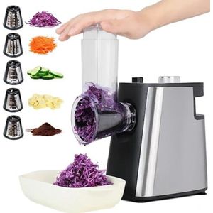 Groentesnijder Electrisch - Groentensnijder Electrisch - Groentesnijder Machine - Elektrische Groentesnijder - Foodprocessor - Uiensnijder