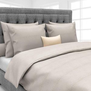 Heckett & Lane David Dekbedovertrek - Tweepersoons - 200x200/220 cm - Bleached Sand