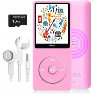 Lossless Muziekspeler - 8GB Hi-Fi MP3/MP4 Speler met HD Geluid