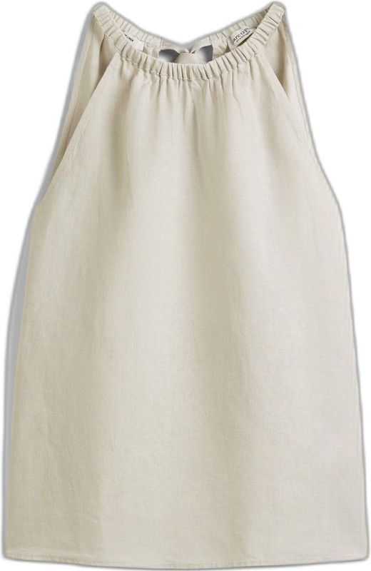 Marc O'Polo - Flared Linnen Tanktop - Wit - Dames