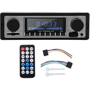 Car Bluetooth Stereo Radio MP3 Music Player Support Aux Audio Input Support MP3/WMA/WAV(12V)