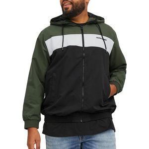 Jack & Jones Rush Blocking Hood Bomber Jack Heren (plussize)