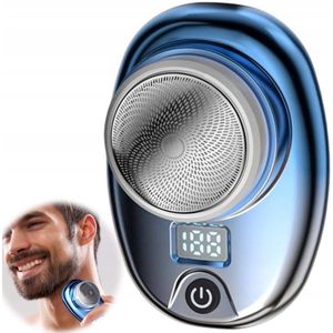 Draagbare mini-elektrische scheerapparaat - USB-oplaadbaar scheerapparaat - Waterdicht - Nat en droog - Laag geluidsniveau