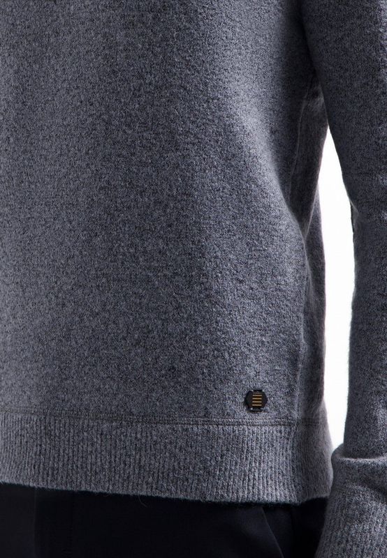 No Excess - Trui - Lichtblauw - Knitwear - Lange Mouw