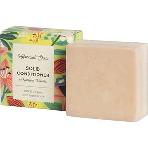 HelemaalShea - Solid Conditioner - Vanille - 50 Gram - Zonder Etherische Oliën