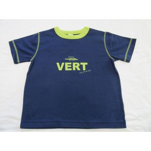 petit bateau , jongens, t-shirt korte mouw , blauw / groen ,vert , 6 jaar 114