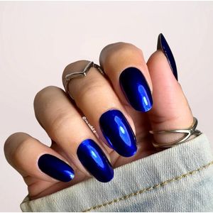 BIMA Nails - Gellak Nagel Stickers - Gel Nagel Wraps - Nail Art - UV lamp nodig - Royal Chrome