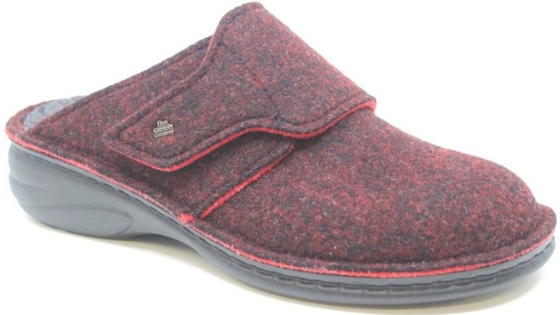 Finn Comfort - 06569 Goms Wijdte H - Pantoffels - Rood