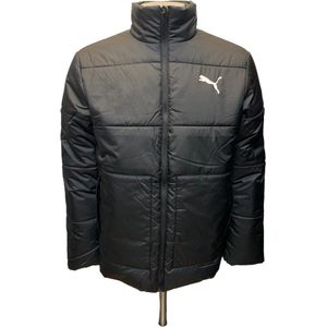 Puma ESS+ Padded Jacket Puma Black maat S kleur Zwart