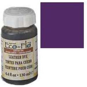 Leerverf Eco-Flo Dieppaars, 130 ml
