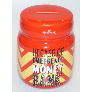 Hallmark Moneybank - Spaarpot IN CASE OF EMERGENCY