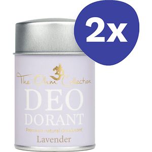 The Ohm Collection Deodorant Poeder Lavender (2x 120gr)
