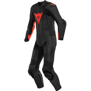 Dainese Laguna Seca 5 Zwart Fluo Rood 1 Piece 52