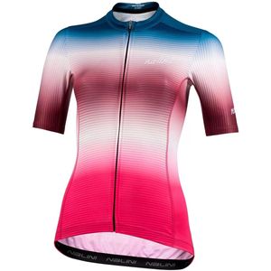 Nalini - Dames - Fietsshirt - Korte mouwen - Wielrenshirt - Zomer - TRENDY LADY JERSEY - FADE OUT - S