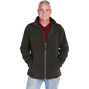 STØRVIK KARL Fleece Vest 4 seizoenen Heren - Maat 2XL - Olijfgroen