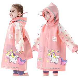 Waterproof Kids Raincoats - Cartoon Design for Boys and Girls, Stylish and Functional Rainwear