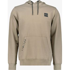 Unsigned heren hoodie lichtbruin - Maat S