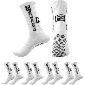 MPXEAVG Voetbalsokken, gripsokken, voetbalsokken voor heren, antislip sportsokken voor voetbal, basketbal, hardlopen