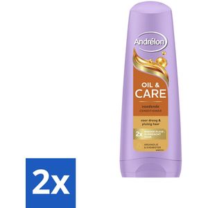 Andrélon – Conditioner – Oil & Care – 200 ml - Voordeelverpakking - 2 stuks